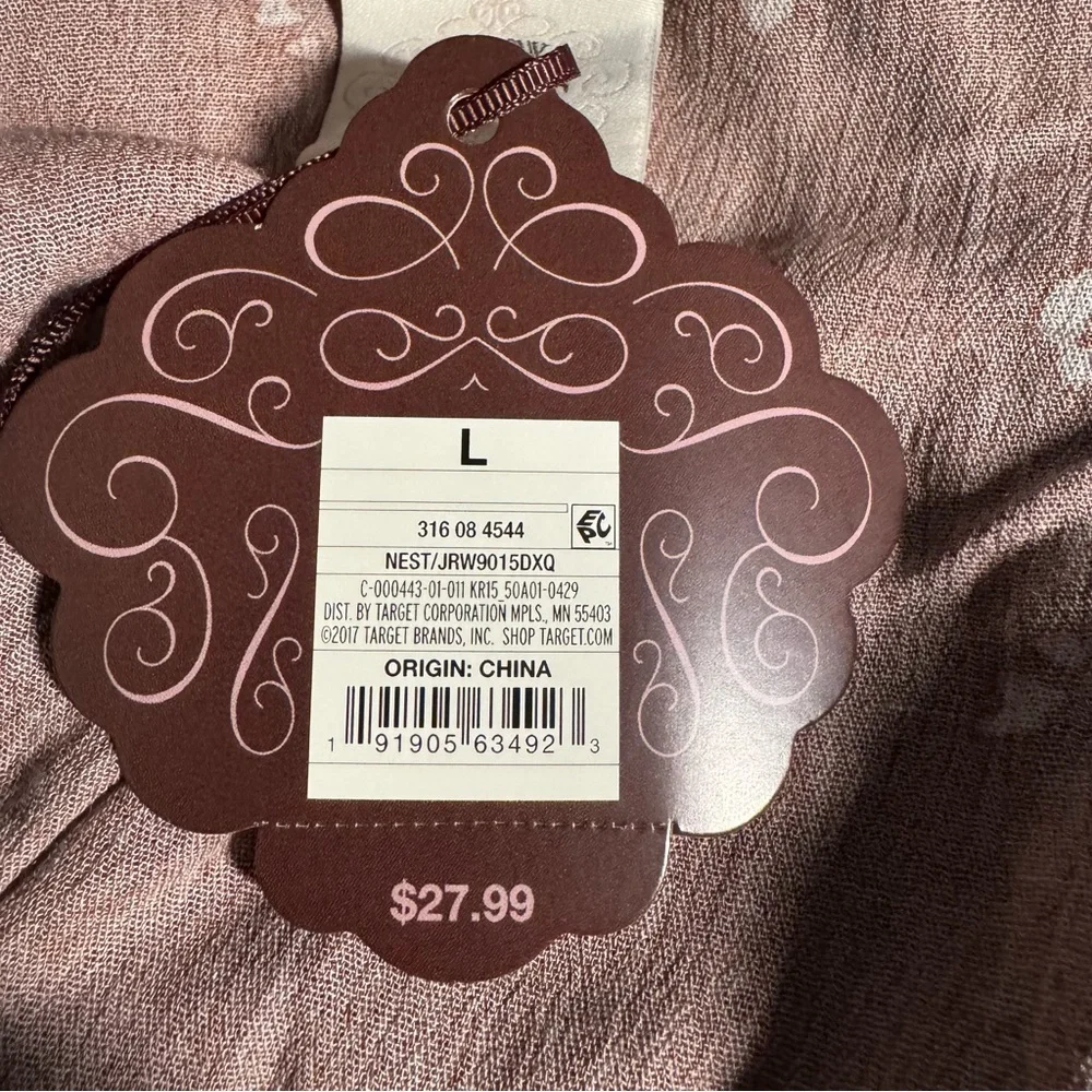 NWT Knox Rose Boho Embroidered Top - Picture 5 of 6